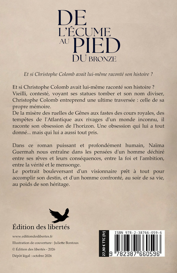 De l'écume au pied du bronze