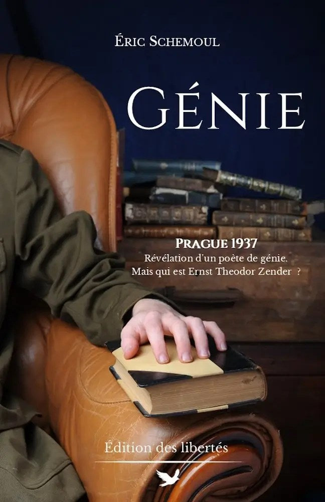 Couverture broché – Génie – Éric Schemoul – Édition des libertés