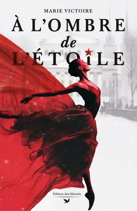 Couverture broché – À l'ombre de l'étoile – Marie Victoire – Édition des libertés 