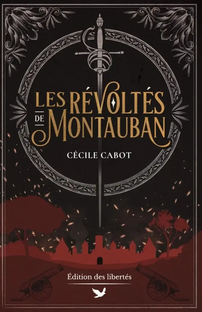 Couverture broché – Les révoltés de Montauban – Cécile Cabot– Édition des libertés