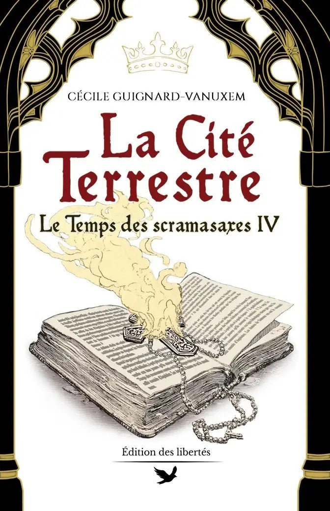 Couverture broché – La cité terrestre – Cécile Guignard-Vanuxem – Édition des libertés