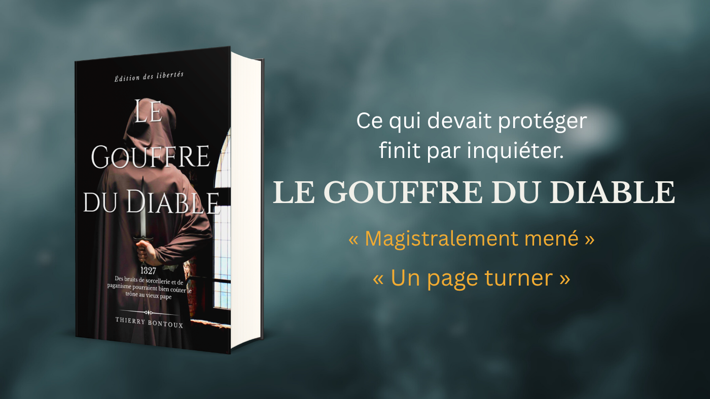Bannière promo - Le gouffre du diable - Thierry Bontoux - Édition des libertés