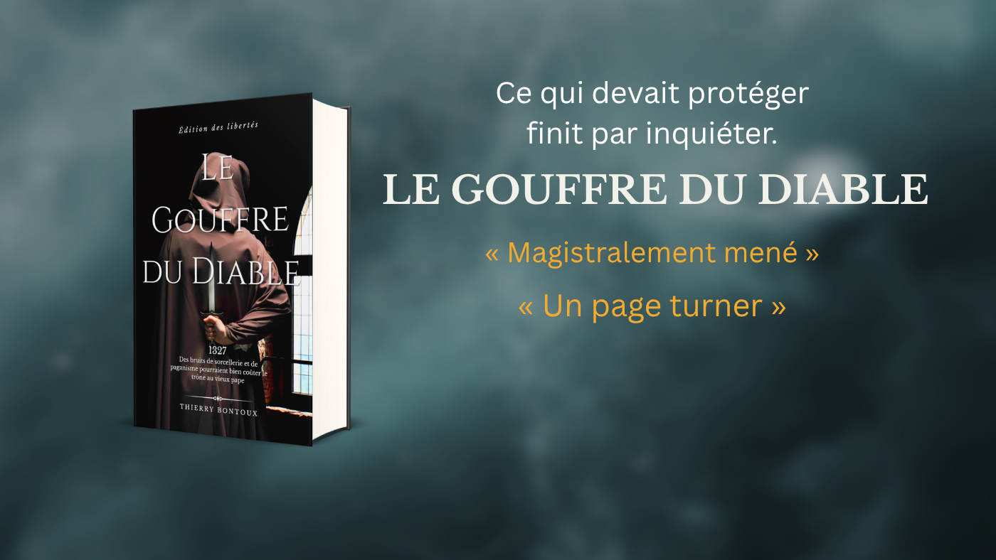 Bannière promo - Le gouffre du diable - Thierry Bontoux - Édition des libertés