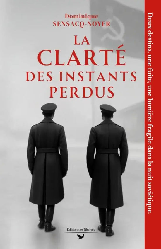 Couverture broché – La clarté des instants perdus – Dominique Sensacq-Noyer – Édition des libertés