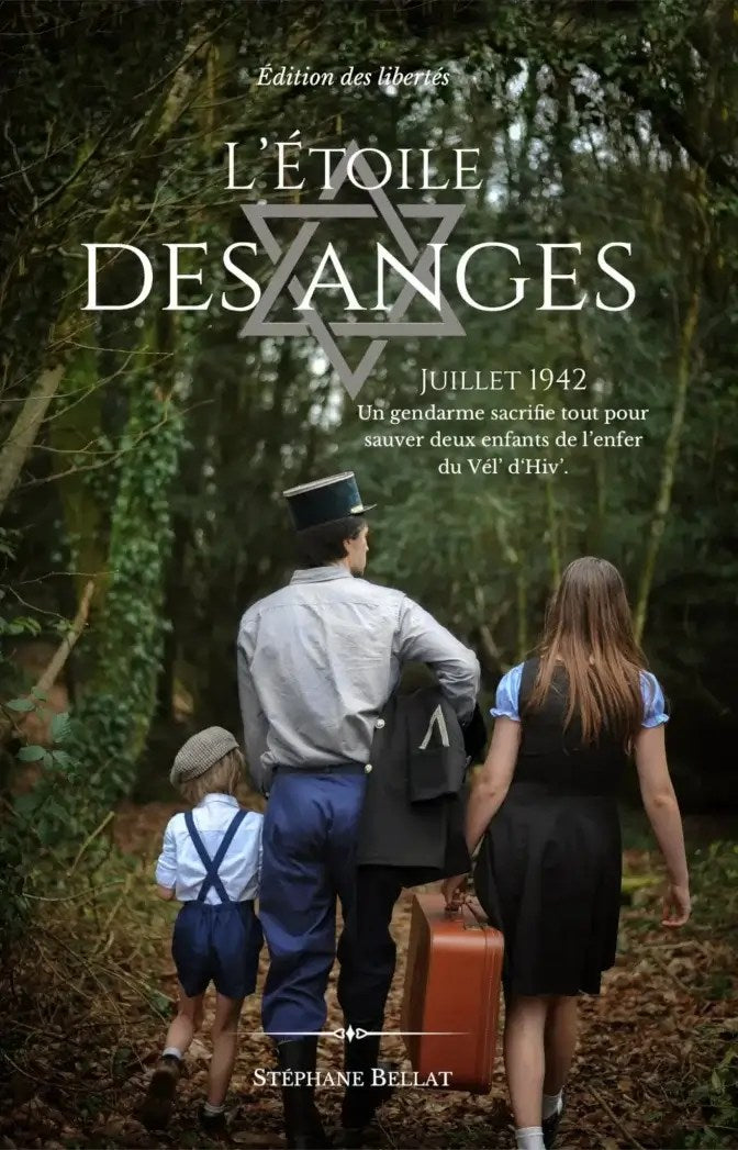 Couverture broché – L'étoile des anges – Stéphane Bellat – Édition des libertés